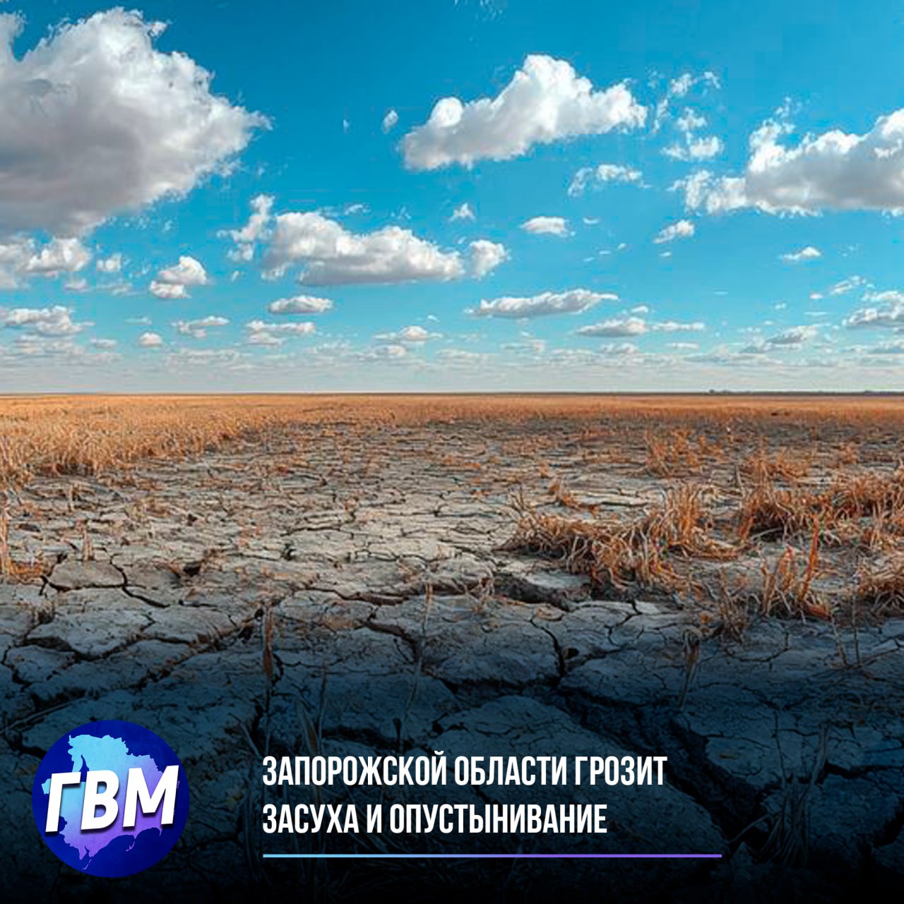 Запорожской области грозит засуха и опустынивание Экологи и метеорологи фиксируют тревожную тенденцию: температура стабильно превышает +40°C летом, а среднегодовая поднялась выше +12°C. Последствия — гибель природы, снижение урожая и изнуряющая жара для жителей. Ситуацию ухудшает обмеление Днепра после разрушения Каховской ГЭС. Специалисты предупреждают: если климат продолжит меняться такими темпами, регион может столкнуться с настоящей экологической катастрофой.