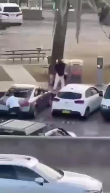 Прохожий остановил стрелка в Сиднее на видео