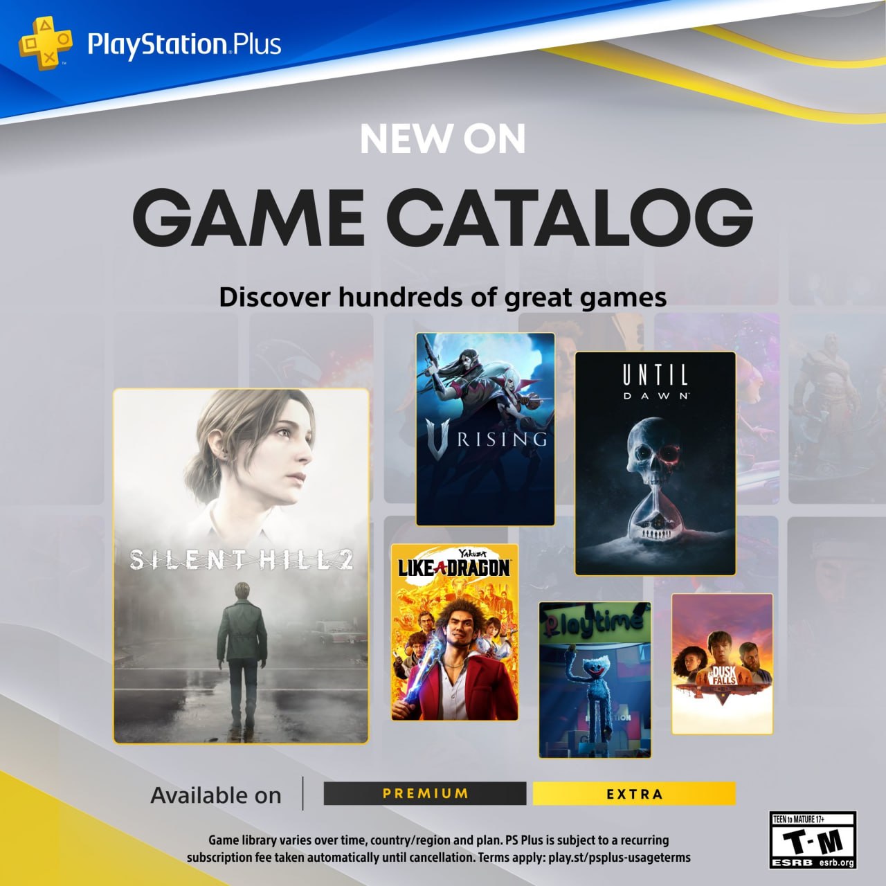 Теперь официально Sony подтвердила октябрьскую подборку для PS Plus Extra и Premium С 21 октября подписчики получат сразу несколько громких релизов В PS Plus Extra добавят Silent Hill 2 Until Dawn V Rising As Dusk Falls Yakuza Like a Dragon Poppy Playtime Chapter 1 и Wizard with a Gun почти все с русскими субтитрами а некоторые и с озвучкой Владельцев PS Plus Premium ждёт ностальгическая классика Tekken 3 Гейминг championatgaming Подписывайся на Чемп Play