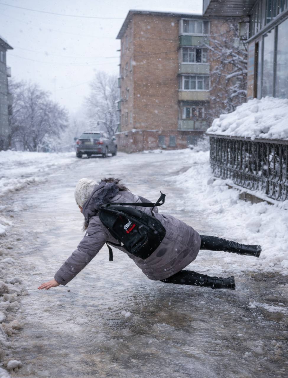 Во Владивостоке школьница получила амнезию после падения на скользком тротуаре На Второй Речке во Владивостоке школьница поскользнулась по дороге в школу ударилась головой и получила серьёзные травмы Инцидент произошёл утром в районе Аллеи между домами на Русской 76Б и Багратиона 6А По словам матери девочка упала на обледеневшем тротуаре и потеряла ориентацию Подняться ей помогла случайная прохожая которая сопроводила ребёнка до школы Врачи диагностировали ушиб мозга лёгкой степени переломы гайморовой и решётчатой пазух а также ушиб мягких тканей головы В эпикризе указана ретроградная амнезия школьница не помнит сам момент падения и не поняла что с ней произошло Сейчас ребёнок находится в больнице и проходит лечение у невролога Мать девочки поблагодарила женщину оказавшую помощь и заявила что намерена обратиться в суд из за состояния тротуара Подписаться забустить