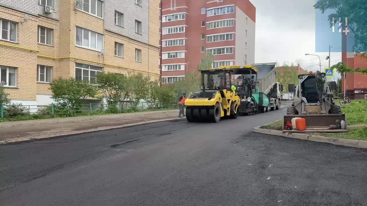 Капитальный ремонт дорог в Калуге продолжается в рамках нацпроекта