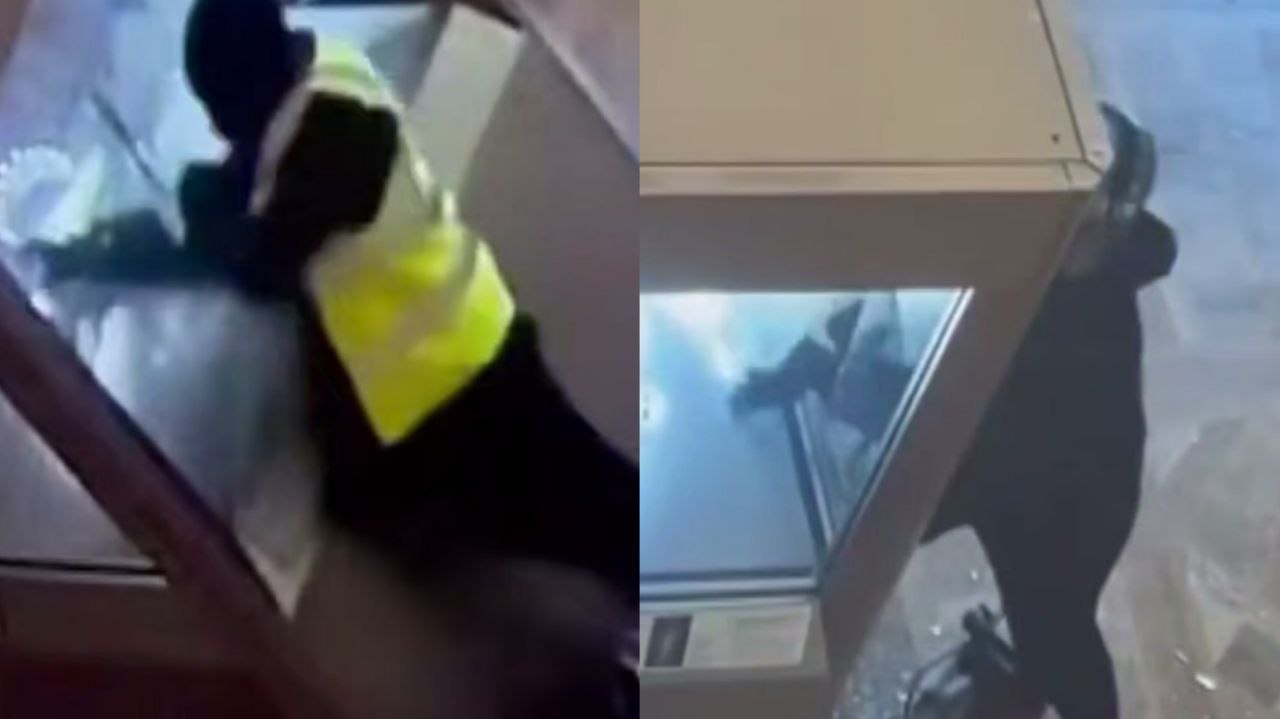 Опубликованы новые кадры ограбления Лувра со взломом защитных витрин видео   repost uz naglo razbili kulakami i loktyami Подписывайтесь на Repost