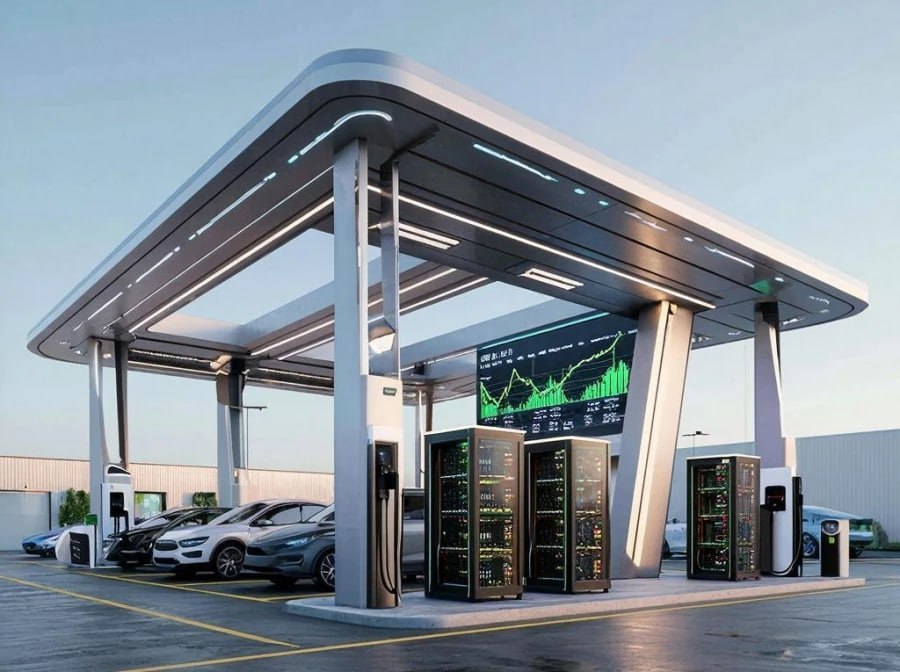 Компания Розетки Спб запатентовала зарядно майнинговую станцию для электромобилей Суть разработки в том чтобы пользователь оплачивал зарядку электромобиля а взамен получал цифровую валюту Зарядное устройство снабжено модулем майнинга с возможностью генерации новых блоков в блокчейне Разработчики утверждают что таким способом можно генерировать популярные криптовалюты в том числе Bitcoin и Ethereum Подробнее   Подпишись на MASHNEWS