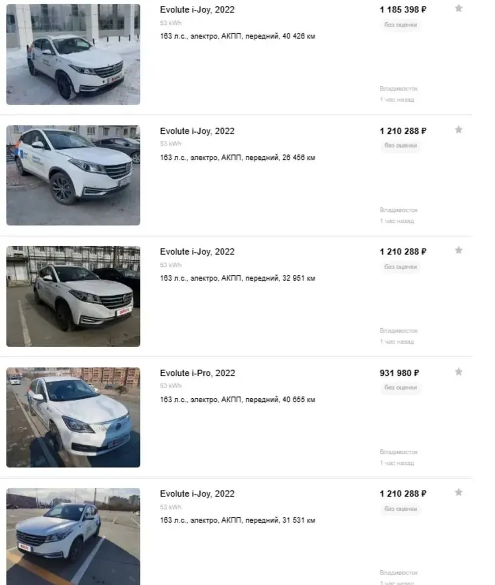 Каршеринг во Владивостоке судя по всему ВСЁ местный автопарк распродаёт около полусотни своих автомобилей на онлайн площадках На сайтах бесплатных объявлений появились предложения о продаже машин от компании которая четыре года назад запустила сервис электрокаршеринга во Владивостоке В продажу ушло сразу около 50 машин именно электромобили составляют основу парка Цены варьируются от 800 тысяч до 1 2 миллиона рублей Сам сервис пока продолжает работу По словам продавцов распродажа может быть связана с возможным закрытием проекта однако официального подтверждения этой информации нет Компания просит не делать поспешных выводов Хотите поделиться новостью Написать в Приморье Онлайн