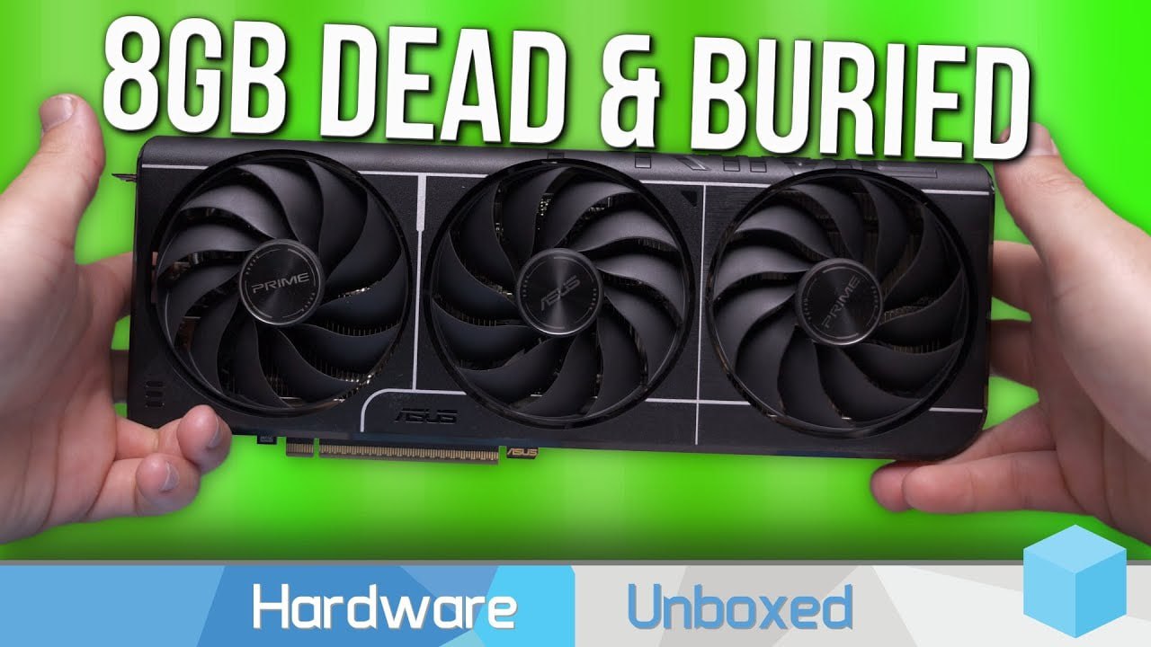 GeForce RTX 5060 Ti 8GB — провал с момента выхода Hardware Unboxed выпустили большой обзор GeForce RTX 5060 Ti 8GB. Кстати, Nvidia не только не прислала карты на тест, но и запретила это делать партнёрам Карты вышли ограниченным тиражом и сразу столкнулись с проблемами: в играх вроде The Last of Us Part II — трёхкратное падение FPS по сравнению с версией на 16 ГБ. В некоторых проектах игра вовсе не запускается При включении трассировки лучей ситуация ещё хуже: производительность падает до 10 кадров в секунду Авторы называют карту морально устаревшей: Зачем она вообще нужна — непонятно // Напоминаем, что разница в цене с 16ГБ версией всего 5.000₽