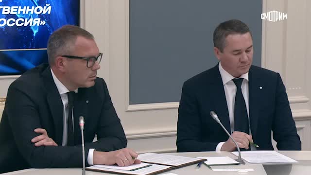 Владимир Путин на встрече с 'Деловой Россией' передал слово Максиму Орешкину перед Эльвирой Набиуллиной