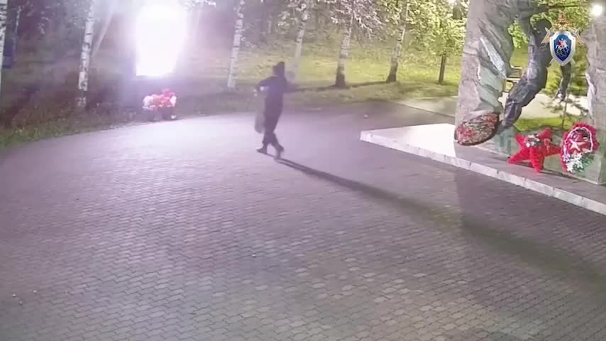 В Аше задержан мужчина, разбивший мемориал героям СВО