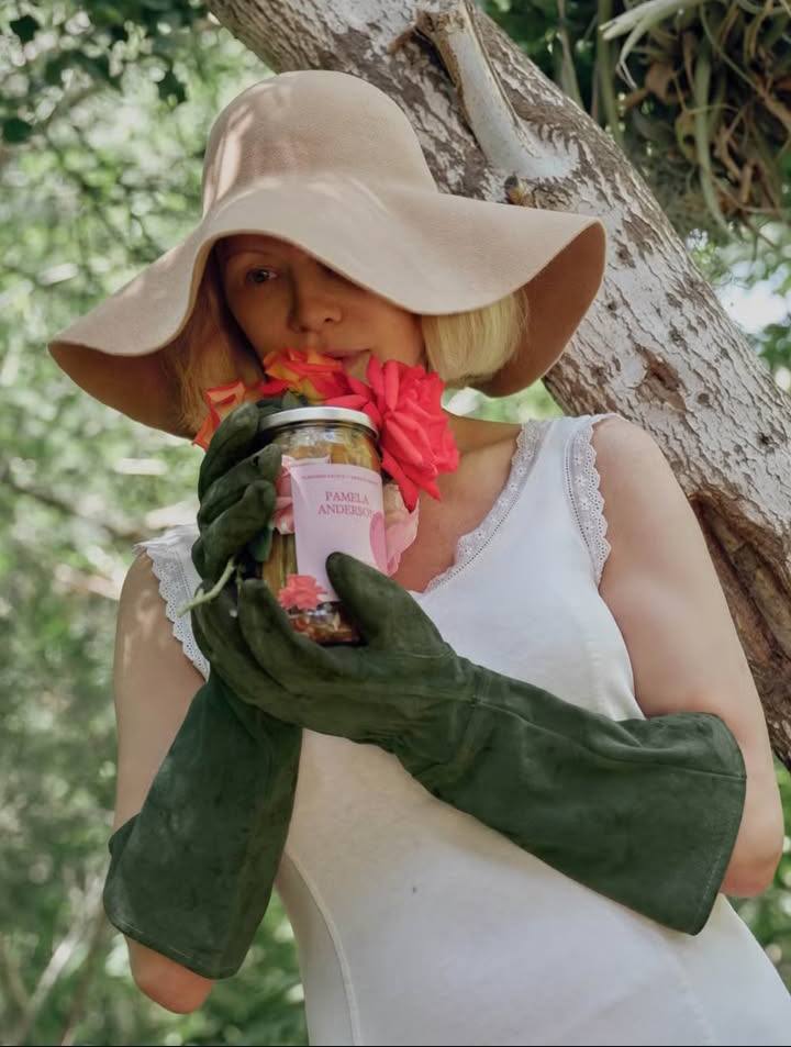Памела Андерсон выпустила острые солёные огурцы Pamela’s Pickles с лепестками роз 100% выручки будут переданы в Калифорнийский центр дикой природы. ДомЗнаменитостей