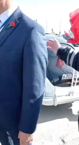 Жителю ХМАО отказали в участии в автопробеге из-за флага СССР