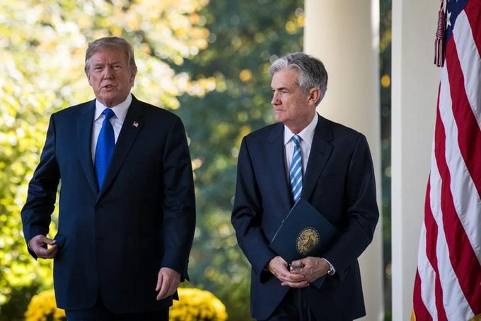 Президент Трамп говорит, что у него сложилось впечатление от Пауэлла, что ФРС, возможно, готова снизить процентные ставки.