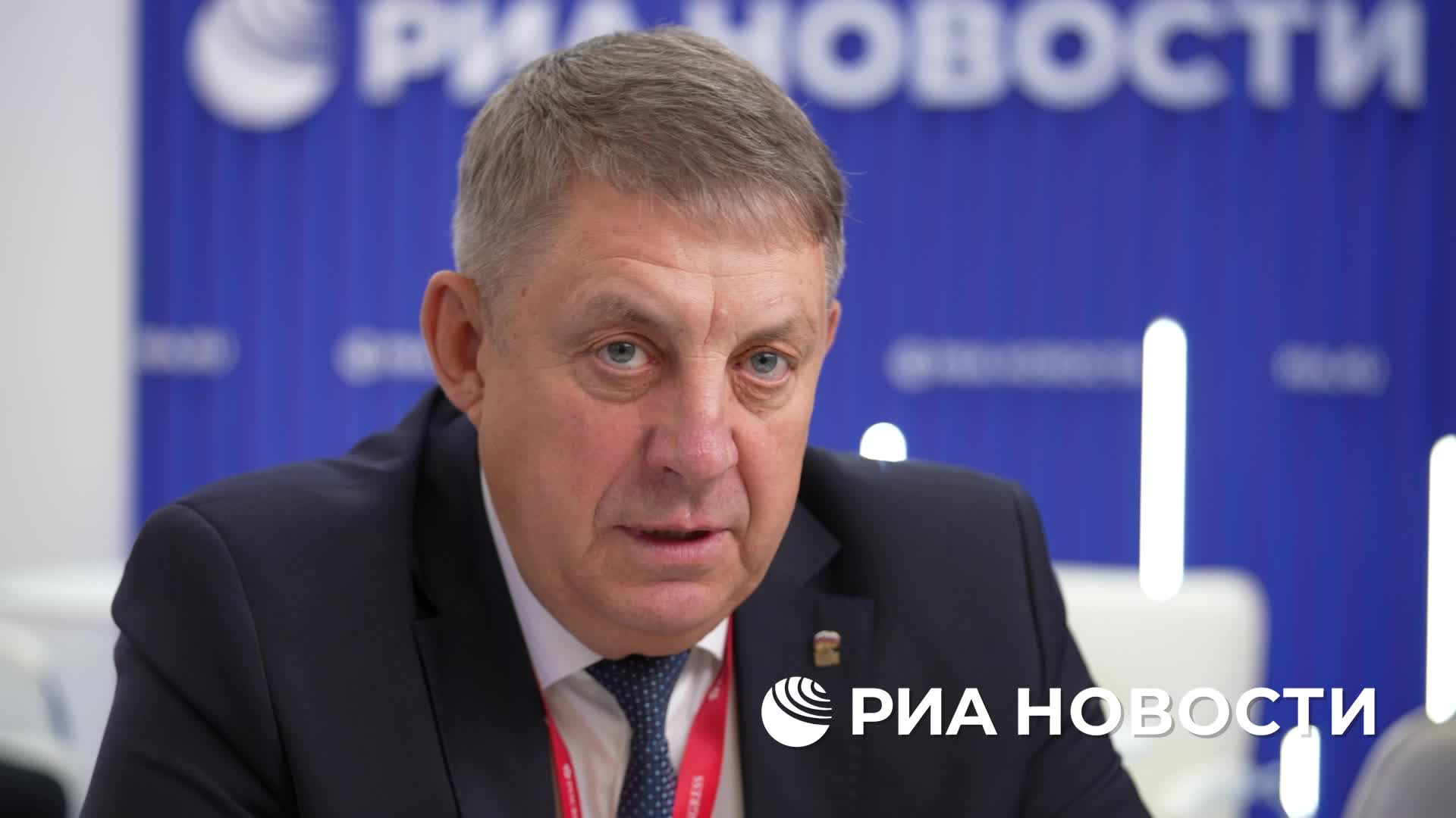 Губернатор Брянской области оценил восстановление после атак ВСУ в 40 млрд рублей