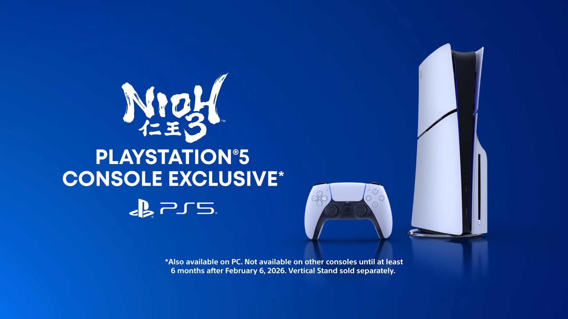 В недавнем трейлере Nioh 3 заметили упоминание о том что игра будет консольным эксклюзивом PS5 в течение полугода Это может значить что по истечении этого периода экшен RPG вполне может выйти на Xbox или Nintendo Switch предыдущих частей на этих платформах не было   dtf ru games 4759937