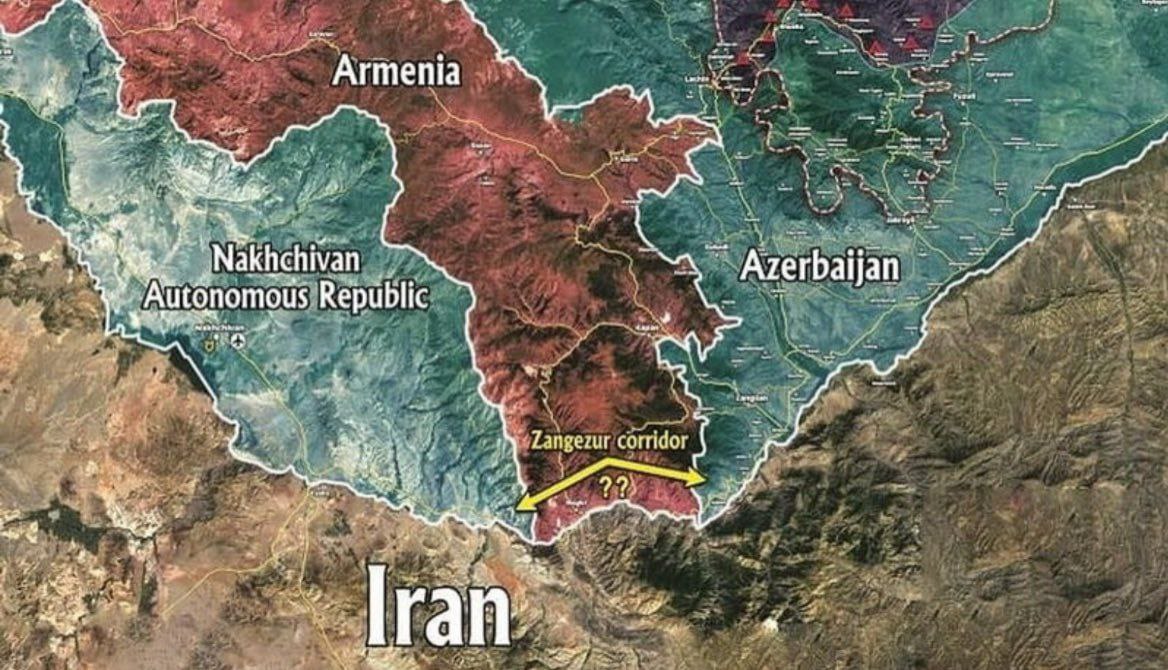 Армения больше не будет граничить с Ираном, если это соглашение вступит в силу. Это может привести к усилению израильской разведки и влияния прямо на северо-западной границе Ирана — теперь разведка Израиля охватывает всю границу. Это также может повлиять на экономику Ирана: ранее Китайский проект «Пояс и путь» и российский «Север-Юг» зависели от Ирана, но новый маршрут уводит торговлю в обход страны, оставляя её экономически отрезанной от ключевых евразийских рынков. Проект Зангезур тесно связан с транзитом энергии, позволяя доставлять каспийский газ из Азербайджана и Центральной Азии в Европу через Турцию, минуя как Иран, так и Россию. Теперь вопрос в том, как Иран отреагирует на эту новую угрозу? Что касается Армении, то её решение уступить земли и отдать их показывает её неспособность к самостоятельному существованию — теперь она полностью окружена Турцией и Азербайджаном, которые хотят её исчезновения, не говоря уже о коридоре. 2 3