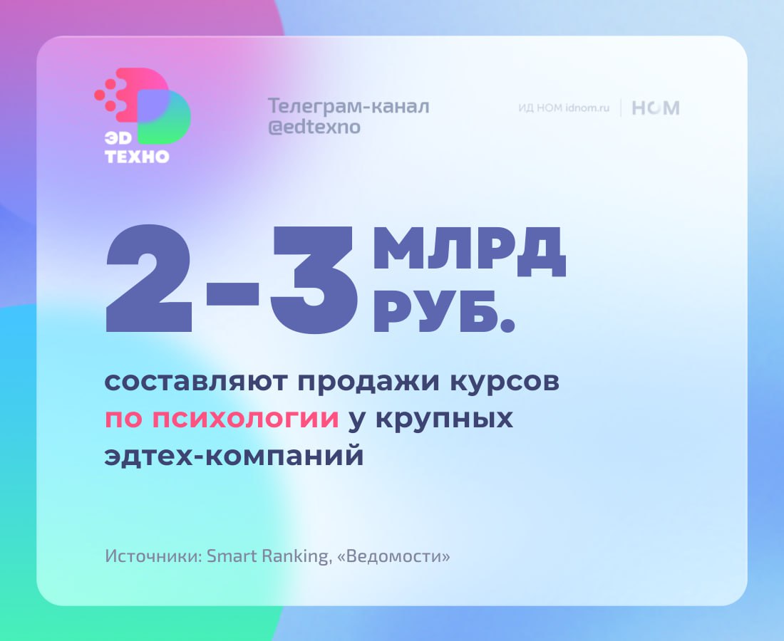 Эдтехи отстаивают психологов. Участники рынка попросили депутатов скорректировать законопроект о психологической деятельности.   Согласно инициативе, для занятий частной практикой психологам нужно будет иметь высшее профильное образование и опыт от трёх лет. Предполагается переходный период с 1 марта 2026 по 31 декабря 2029 года. В этот период прошедшие курсы по переподготовке смогут продолжить практику, если подтвердят свою квалификацию. Рынок считает эти меры слишком суровыми.   К инициаторам написали обращение, среди соавторов которого Ассоциация цифровых инноваций в образовании  РАЦИО , "Общество семейных консультантов и психотерапевтов", психологические сервисы Alter и Inbalancy, эдтех-платформа "Правое полушарие интроверта" и Московский институт психоанализа.   Председатель комитета Госдумы по защите семьи Нина Останина  КПРФ  подтвердила, что обращение рассмотрят. Она отметила, что приоритет — наличие профильного психологического образования.   Авторы обращения соглашаются, что регулирование сферы может защитить клиентов психологов от мошенников. С другой стороны, они предлагают скорректировать требования к образованию. Во-первых, чтобы ДПО можно было подтверждать и после 2029 года, во-вторых — передать право на подтверждение квалификации саморегулируемым организациям, или СРО.   Сейчас текст законопроекта также предполагает, что для частной практики психологу нужен трёхлетний стаж работы. В обращении предлагают скорректировать эту норму, т.к. она нарушает право на свободную предпринимательскую деятельность.   Образовательный бизнес уже понимает, что GR-работа — необходимость для крупных компаний, которые, в свою очередь, объединяются в ассоциации для диалога с регуляторами. Степень влияния на каждую конкретную инициативу нужно оценивать отдельно, но этот случай выглядит благополучно: кажется, в этом случае парламент открыт к диалогу.  ™  Эдтехно