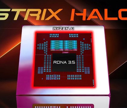 APU AMD Ryzen AI MAX 300 Strix Halo представлены официально — до 16 ядер Zen 5 и графика RDNA 3.5  После нескольких месяцев слухов и утечек компания AMD представила долгожданные мобильные процессоры Ryzen AI MAX 300. Чипы Strix Halo стали самыми большими APU в истории Team Red. Кроме потребительских вариантов Ryzen AI MAX 300, AMD подготовила модели с приставкой PRО, которые предназначены для продвинутых корпоративных ноутбуков и рабочих станций.  Читать далее