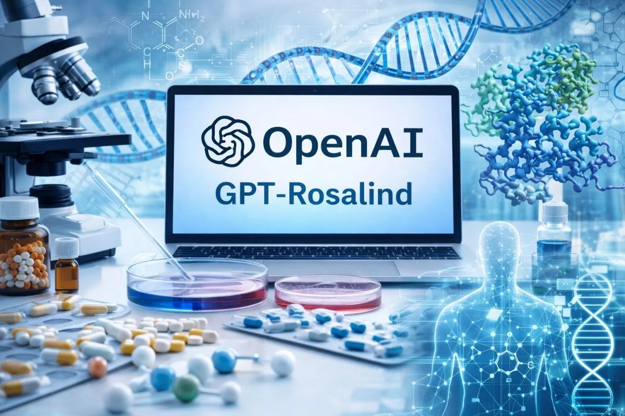 Ещё одна новинка от OpenAI теперь для биологов Компания представила модель GPT Rosalind для работы в области биологических наук Модель помогает исследователям справляться с огромными массивами геномных данных и разбираться в терминологии разных разделов биологии GPT Rosalind обучена на 50 популярных биологических алгоритмах и базах данных умеет предлагать вероятные механизмы клеточных процессов и расставлять приоритеты для разработки лекарств Пока доступ к GPT Rosalind ограничен и заявки принимаются только от американских организаций но в будущем компания выпустит упрощённую версию с более широким доступом Источник