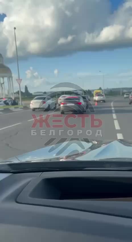 ДТП на Горьковском шоссе вызывает пробки на выезде из города