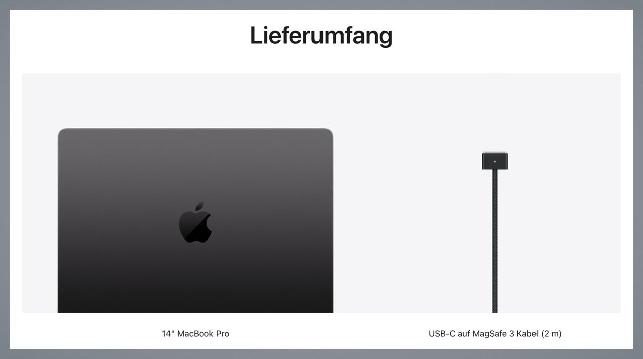 Серьёзно Apple убрала блок питания из комплекта MacBook Pro в Евросоюзе В коробке с ноутбуком лежит только кабель USB C MagSafe 3 Покупателям придётся приобретать блок питания отдельно При заказе ноутбука в Apple Store можно выбрать зарядное устройство на 70 Вт за 65 около 6 тысяч рублей или на 96 Вт за 85 около 7800 рублей В других странах адаптер питания остался в коробке и на цене это никак не отразилось www iphones ru 1341288 новости iphonesru