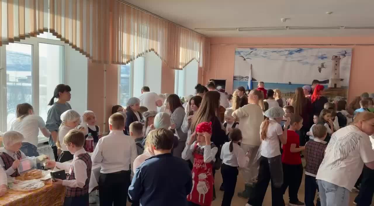 В Магаданской школе 21 прошла благотворительная акция в поддержку участников СВО