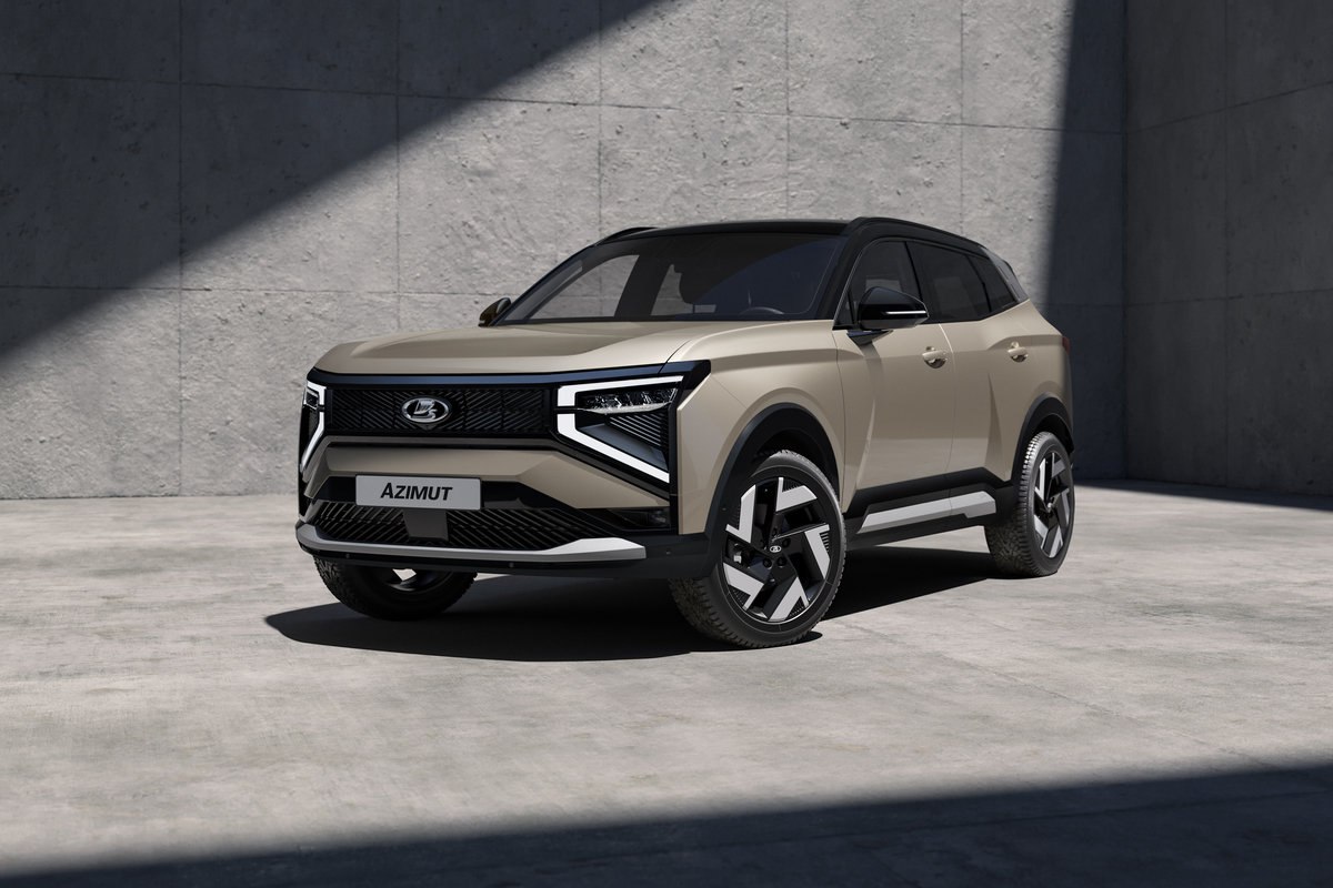 Стали известны динамические характеристики Lada Azimut  На премьере в июне АвтоВАЗ объявил, что новая модель будет оснащаться 1,6- и 1,8-литровым двигателями мощностью 120 и 132 л.с. соответственно. Однако динамические характеристики кроссовера не были озвучены. Теперь они стали известны — телеграм-канал Автопоток опубликовал данные с информационной стойки, которую разместили у представленной на открытой площадке в Тольятти машины.   С младшим мотором и шестиступенчатой механической коробкой 4,4-метровый Azimut сможет набирать 100 км/ч за 12,7 секунды, а максималка такой версии составит 168 км/ч.   Для кроссовера со старшим двигателем, к которому будет прилагаться вариатор, заявлены разгон до 100 км/ч за 12,4 секунды и 171 км/ч максимальной скорости.