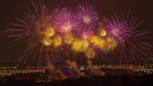 23 февраля в Москве запустят праздничный салют на Воробьёвых горах.