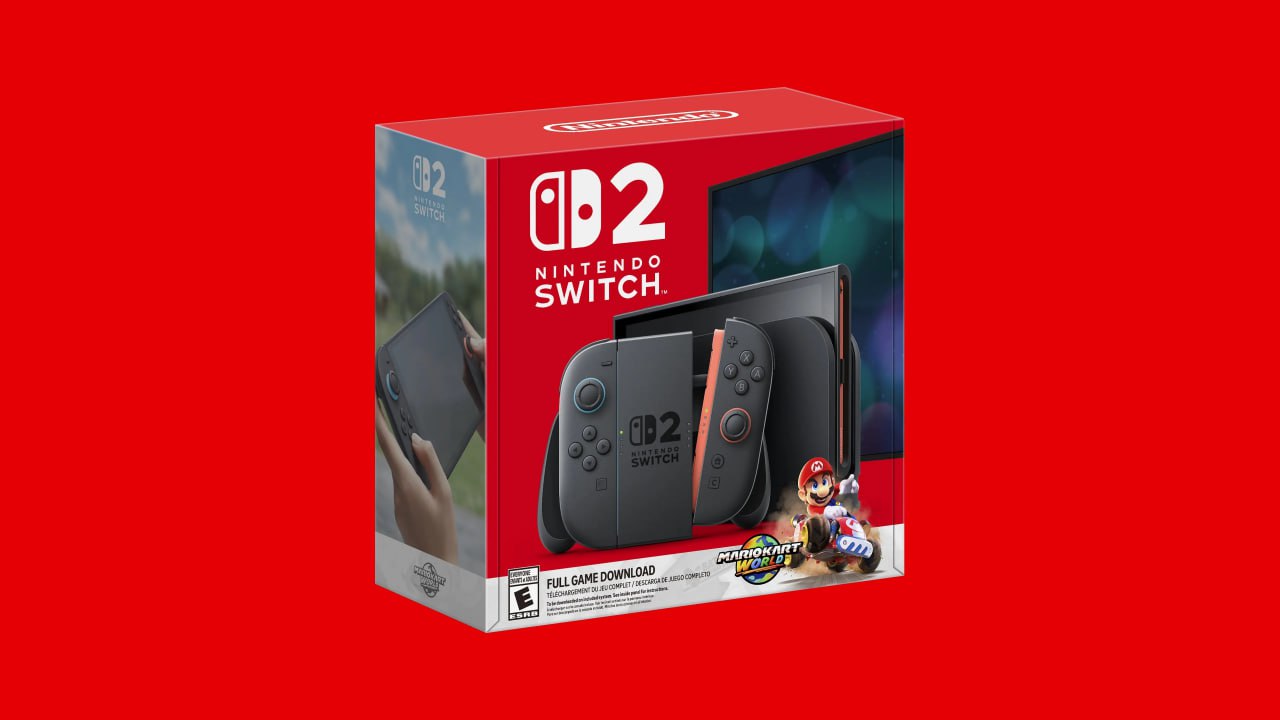 Российские ритейлеры начали раскрывать цены на бандл Switch 2 с Mario Kart World.  Его стоимость составит 65-67 тысяч рублей, а продажи начнутся уже 10 июня.