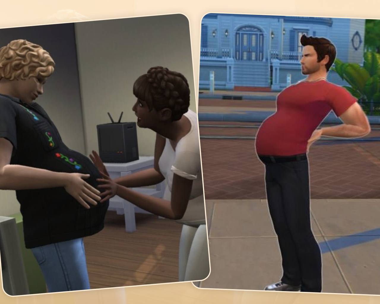 В The Sims 4 эпидемия беременности — из-за нового бага симы начали массово «залетать».  После выхода дополнения «Волшебство природы» симы научились совершать непорочное зачатие.  Депутатам не показывайте.