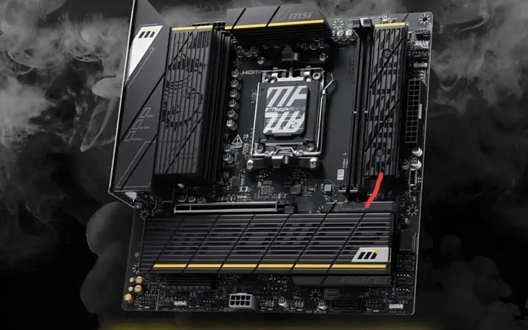 MSI анонсировала оверклокерскую материнскую плату B850MPOWER MSI B850MPOWER получит форм фактор Micro ATX 8 слойную печатную плату 12 фаз питания CPU DRMOS номиналом в 60 А разгон ОЗУ свыше 10200 МГц два 8 контактных разъема CPU дополнительный 8 pin для PCI PCIe 5 0 x16 для GPU три слота для M 2 Цена в 225 США если правда то это пушка а не плата MSI B850 AMD MPOWER Подписывайтесь на ARCHiTECH Чат