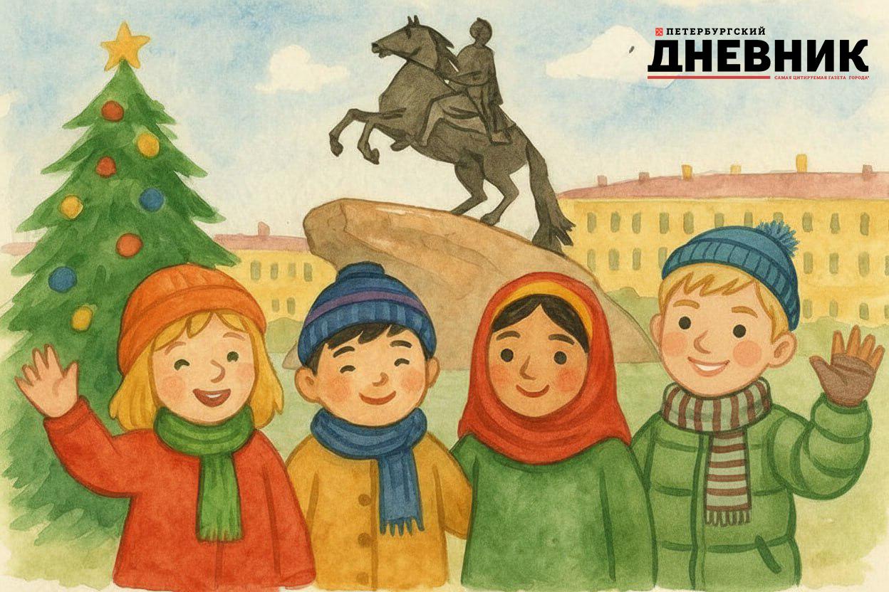 Многонациональный Петербург на открытках Новогодней почты Петербургского дневника 2026 год объявлен Годом единства народов России поэтому мы предлагаем юным художникам нарисовать Петербург таким каким его чувствуют дети добрым уютным и большим домом где живут семьи самых разных культур Работы могут отражать зимний Петербург как пространство дружбы и взаимодействия культур символы разных народов мирно соседствующие в городской среде совместные праздники и традиции атмосферу уважения согласия и единства Присылайте рисунки до 3 декабря на электронную почту konkurs spbdnevnik ru Возраст участников от 5 до 17 лет Лучшие работы появятся на открытках Новогодней почты Петербургского дневника которая традиционно будет работать в декабре на Дворцовой площади Генеральный партнер проекта Новогодняя почта Петербургского дневника ООО НЕО ФАРМ аптеки Столички Подписаться на Петербургский дневник в MAX