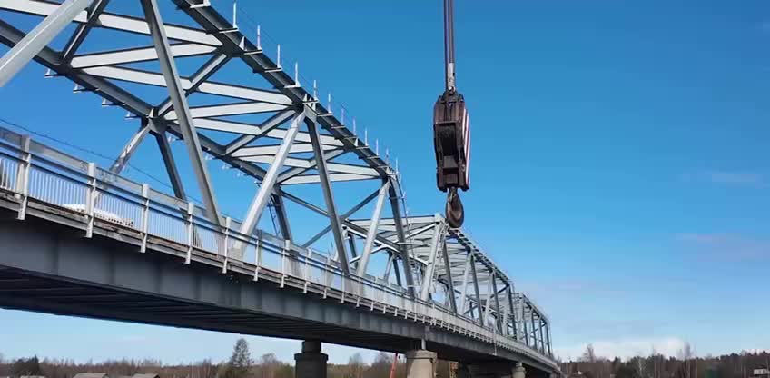 Капитальный ремонт моста у Усть-Луги: начало работ и планы на будущее