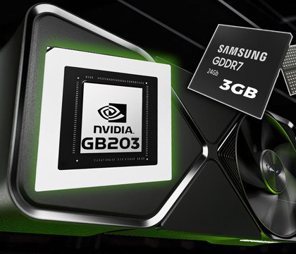Samsung начала массовое производство GDDR7 на 24 Гбит для будущих игровых флагманов NVIDIA Компания Samsung объявила о начале массового производства 24 гигабитных 3 ГБ микросхем GDDR7 со скоростью 28 Гбит с Она также готовит два более быстрых варианта Эти решения предназначены для видеокарт серии NVIDIA RTX 50 Super и будущих моделей на архитектуре Blackwell