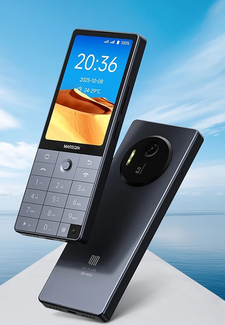 Xiaomi показала кнопочный Duoqin F25 Duoqin бренд из экосистемы Xiaomi представил F25 кнопочный телефон с сенсорным 3 54 экраном Android 14 и полноценным ИИ помощником Характеристики 8 ядерный MediaTek MT8786 6 ГБ ОЗУ 128 ГБ ПЗУ Аккумулятор 2700 мА ч Поддержка 4G Wi Fi Bluetooth ИК пульт Функции родительского контроля и DeepSeek AI Толщина корпуса 10 2 мм вес 133 г На задней панели камера с вспышкой Клавиатура с крупными кнопками делает модель удобной для пожилых пользователей и детей Минимализм с интеллектом возрождение кнопочных телефонов Заказать сборку ПК в InterPC Получить клавиатуру за подписку Наши каналы Xiаоmi Тeлeфoны
