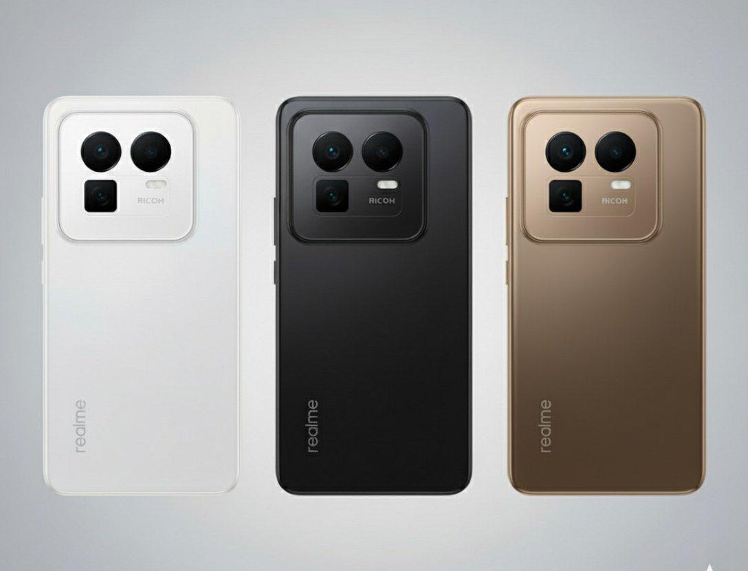 Инсайдер раскрыл характеристики Realme GT 8 Pro Qualcomm Snapdragon 8 Elite Gen 5 6 78 дюйма AMOLED 2K 165 Гц 50 Мп основная 50 Мп ширик 200 Мп телефото 7000 мАч 120 Вт Realme UI 6 Android 16 P s изображение смартфона сгенерировано ИИ на основе свежих сливов