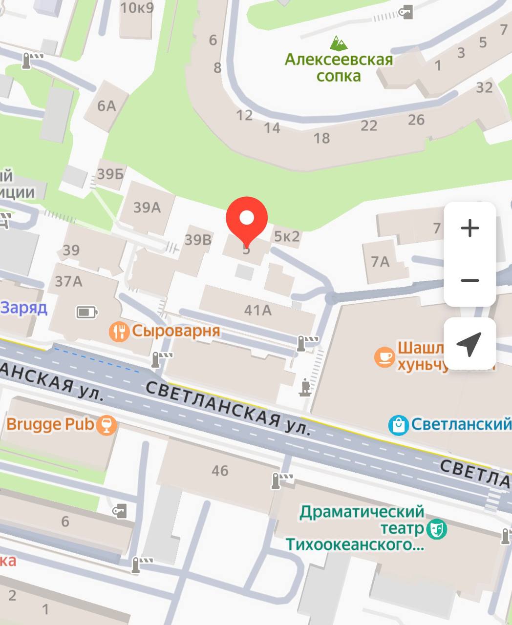 Дом Элеоноры Прэй по адресу Почтовый переулок 5 горит во Владивостоке Площадь пожара 300 м2 на месте работают подразделения МЧС По предварительной информации огонь перекидывается на крыши других зданий