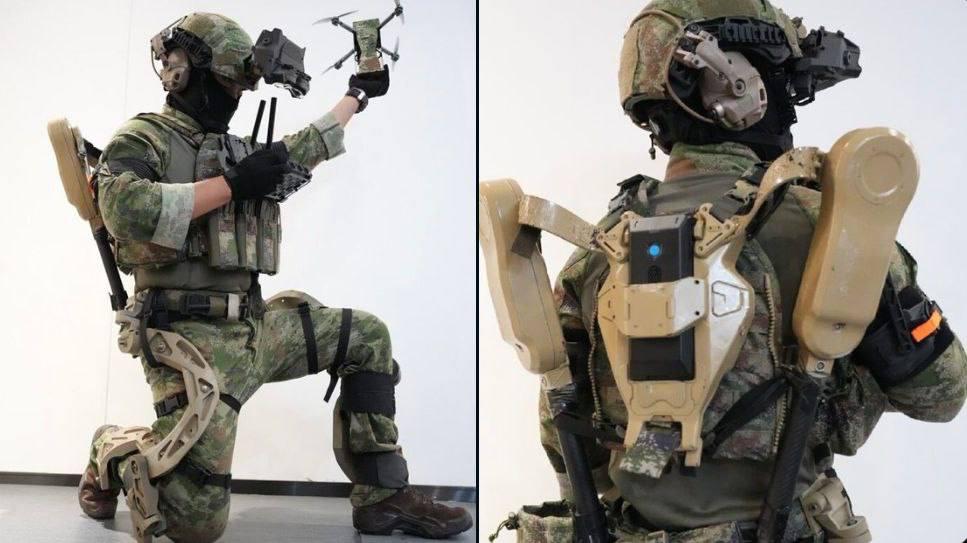 Китайская Kestrel Defense презентовала экзоскелет, разработанный для улучшения физической выносливости и подвижности солдат на поле боя — особенно тех, кто управляет беспилотниками и робототехникой.