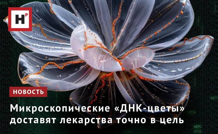 Исследователи из Университета Северной Каролины создали микроскопических мягких роботов в форме цветов которые могут менять форму и поведение в зависимости от окружающей среды как это делают живые организмы Крошечные цветы состоят из особых кристаллов образованных в результате соединения ДНК и неорганических материалов Они могут сворачиваться и разворачиваться за считаные секунды что делает их одними из самых динамичных материалов когда либо созданных в таком масштабе ДНК каждого цветка действует как крошечная компьютерная программа которая сообщает как двигаться и реагировать на окружающий мир При изменении среды например при повышении или понижении кислотности цветок может раскрыться или запустить химическую реакцию Однажды роботы на основе ДНК смогут самостоятельно выполнять различные задачи от доставки лекарств до очистки от загрязнений Фото Justin Hill Philip Rosenberg and Ronit Freeman University of North Carolina at Chapel Hill Подробнее на портале Научная Россия днк