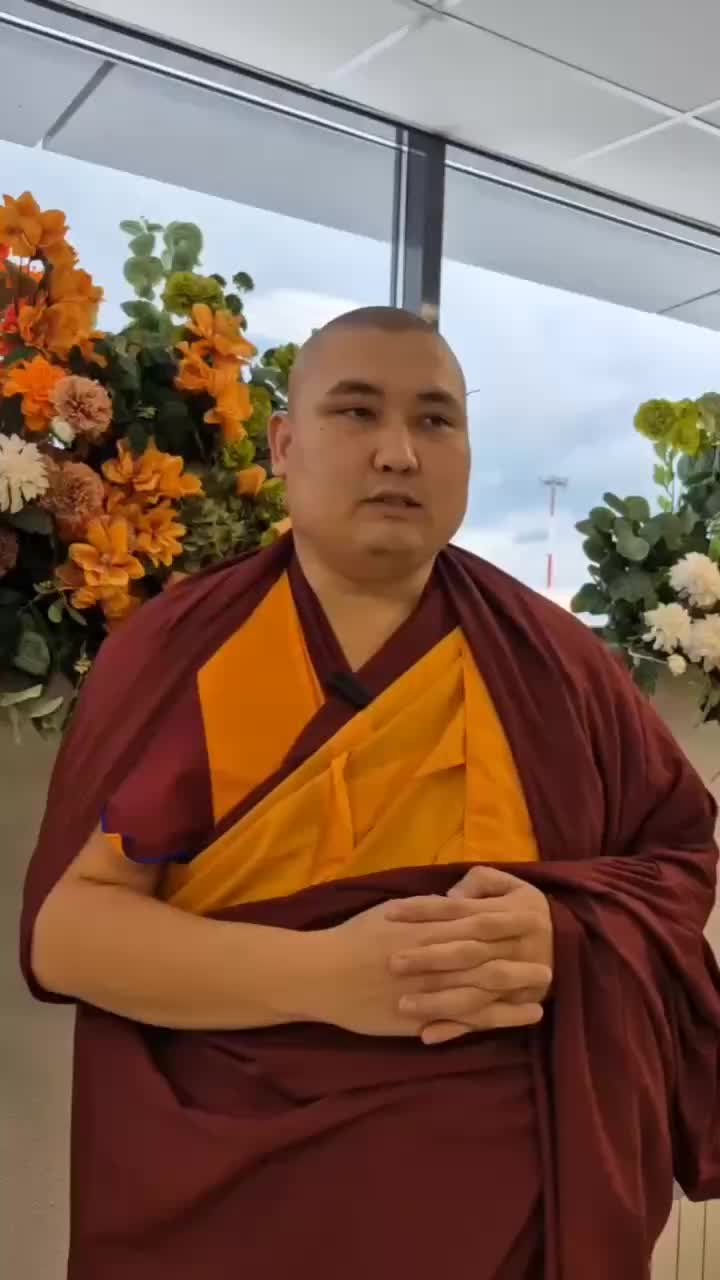 Реликвии Будды Шакьямуни впервые прибыли в Калмыкию