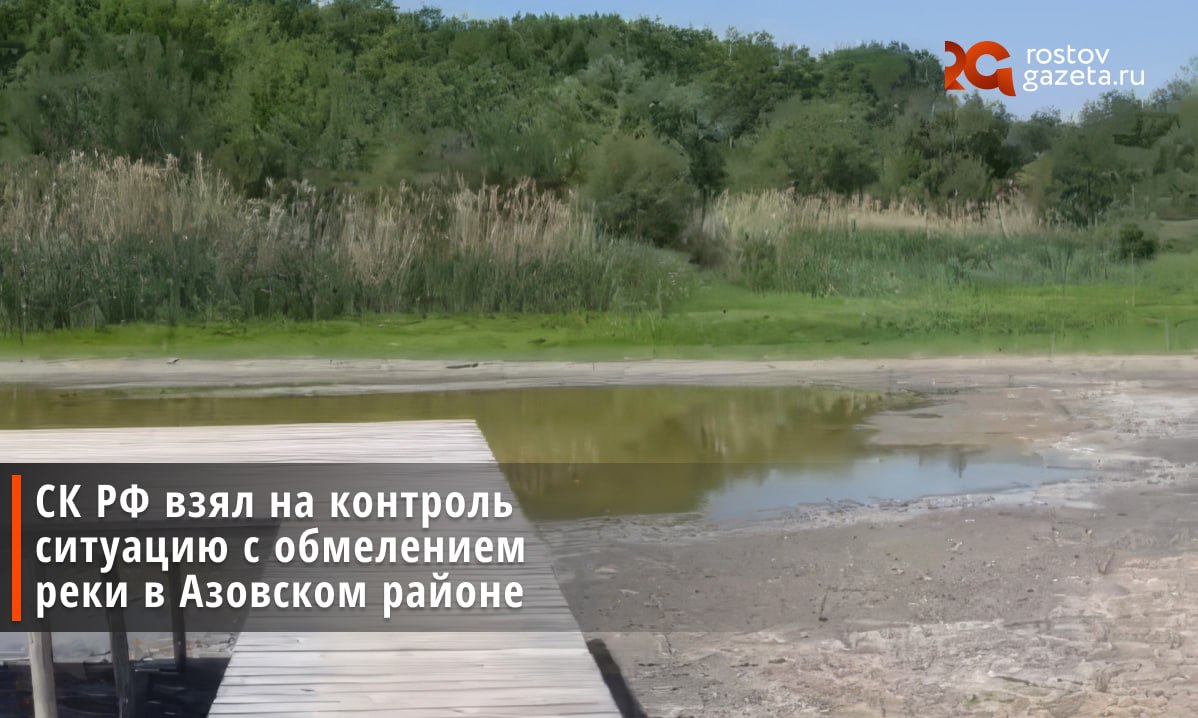 Центральный аппарат следкома России взял на контроль расследование строительства дамб на реке Мокрая Чумбурка в Азовском районе. До этого в сети появились публикации об обмелении, массовой гибели рыбы и неприятном запахе в реке Мокрая Чубурка. Жители считают, что причиной обмеления могло стать строительство новой дамбы, а также появление искусственных прудов, число которых активно растет в последние годы. Сначала публикациями в СМИ заинтересовались сотрудники Минприроды Ростовской области. Теперь к делу подключился и следственный комитет. Там уже начали доследственную проверку по ст. 250 УК РФ загрязнение вод . Подписаться Прислать нам новость