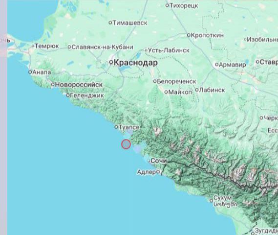 В Сочи произошло землетрясение Как сообщает Обнинская сейсмолаборатория подземные толчки магнитудой 3 3 балла зафиксированы в Лазаревском районе на глубине 10 километров Между тем Европейский сейсмоцентр и ряд других сайтов отслеживающих землетрясения сообщают о магнитуде 4 1 Радио 104FМ Новая Россия Мы в МАХ