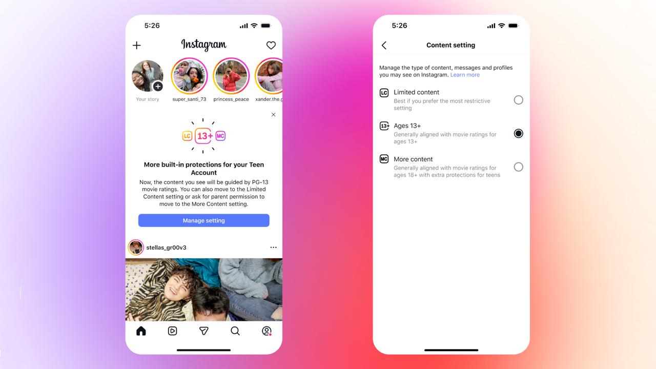 Instagram объявил о крупном обновлении с которым подростки смогут ещё более безопасно пользоваться соцсетью Пользователи 13 17 лет не смогут просматривать аккаунты для взрослых искать контент по определённым темам и получать ссылки с неподобающим содержимым в личные сообщения Деятельность компании Meta Inc и её продуктов признана в России экстремистской и запрещена rozetked me news 42136