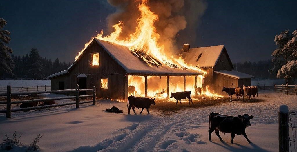 В селе Лазо на животноводческой ферме произошёл пожар В селе Мильковского района загорелась ферма крупного рогатого скота Огонь охватил площадь в 72 квадратных метра Нажмите для подробностей   kam24 ru news main 20260211 125366 html utm source telegram utm medium messenger