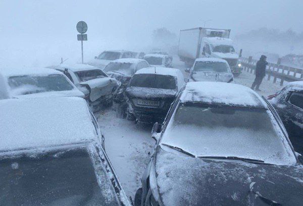 В Пензенской области перекрыта федеральная трасса Р 208 из за метели и массового ДТП Как сообщили в Поволжуправтодоре закрыт участок с 265 го по 278 й км трассы Тамбов Пенза В аварию попали пять автомобилей Подписаться на PRO transport