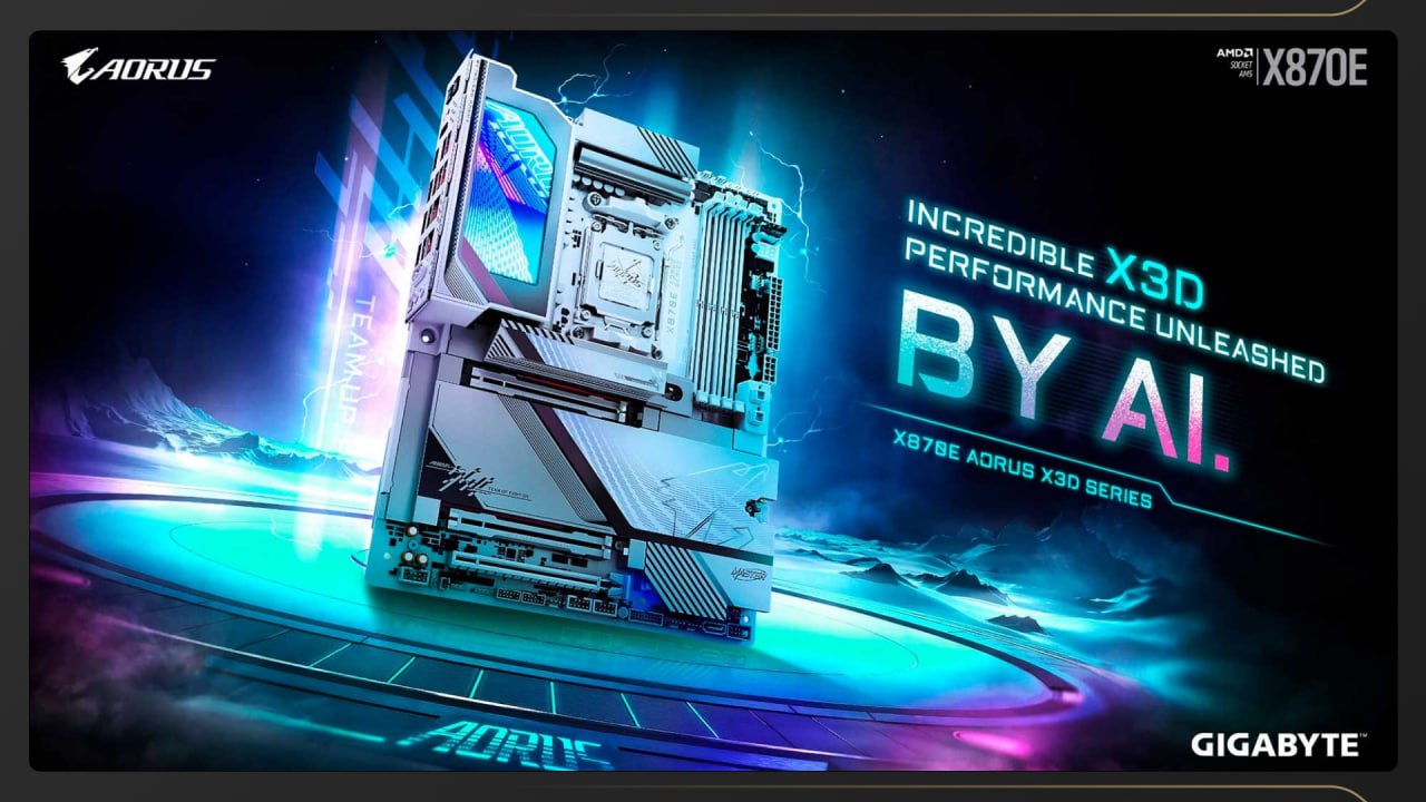 Gigabyte обещает с три короба владельцам Ryzen X3D на новых платах Gigabyte представила линейку плат X870E X3D заточенных под Ryzen X3D Да так сильно заточенных что обещают не 2 не 5 а 25 прироста FPS В описании технологии Turbo Mode 2 0 говорится про чудодейственные ИИ оптимизации которые и обеспечивают такой нереальный буст Скепсис на максималках цифра выглядит так фантастично что попахивает хилым маркетинговым трёпом А ещё пресс служба Gigabyte любит приукрасить ситуацию Что там за платы состав модельного ряда сколько стоят фото и всё всё прочее здесь   вижу что то про улучшение силами ИИ прохожу мимо давно Ryzen X3D не горели от таких бустов DigitalRazor digitalrazor news
