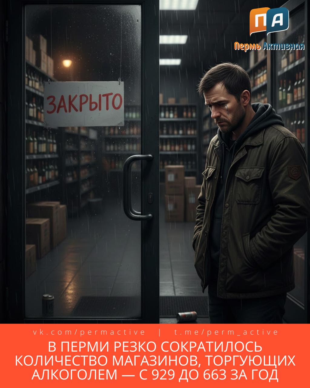 В Перми резко сократилось количество магазинов торгующих алкоголем с 929 до 663 за год Сильнее всего число алкомаркетов уменьшилось в Краснодаре с 1883 до 1284 за ним следуют Красноярск Нижний Новгород Новосибирск и Ростов на Дону Сокращение касается как больших сетей так и небольших специализированных магазинов Подпишитесь на нас в ТГ MAX ВК Прислать материал