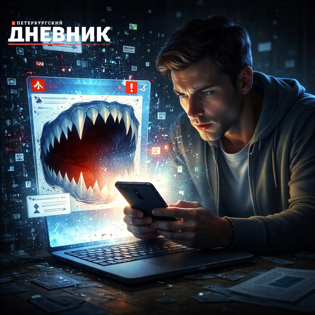Мошенники используют всплывающие окна Россиян предупредили о новой схеме злоумышленники рассылают ссылки которые ведут на всплывающие окна с вредоносным содержимым Злоумышленники предлагают пользователям перейти по ссылке под видом видео ДТП с вашим участием поиска пропавших родственников или предложения скачать плеер Любое взаимодействие с такими окнами может привести к заражению устройства В ведомстве призывают быть внимательными и не переходить по подозрительным ссылкам Фото DALL E Подписаться на Петербургский дневник в МАХ