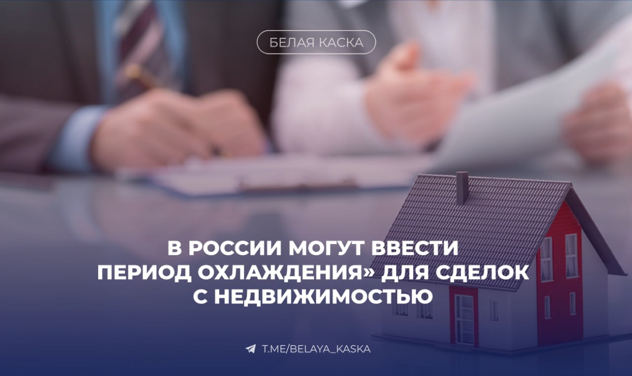 В России могут ввести «период охлаждения» для сделок с недвижимостью  В течение 7 дней продавец не сможет распоряжаться деньгами, полученными за квартиру — за исключением ряда случаев.     Светлана Разворотнева, зампред Комитета Госдумы по строительству и ЖКХ: Вместе с коллегами из риелторского сообщества подготовлен законопроект о введении периода охлаждения для использования денег, которые получил покупатель.   В течение семи дней он не сможет их использовать - за исключением ряда случаев.   Обычно в течение семидневного периода у обманутых мошенниками как раз и открываются глаза  <...> Сейчас этот законопроект направлен для предварительного отзыва в правительство, Центробанк и МВД.