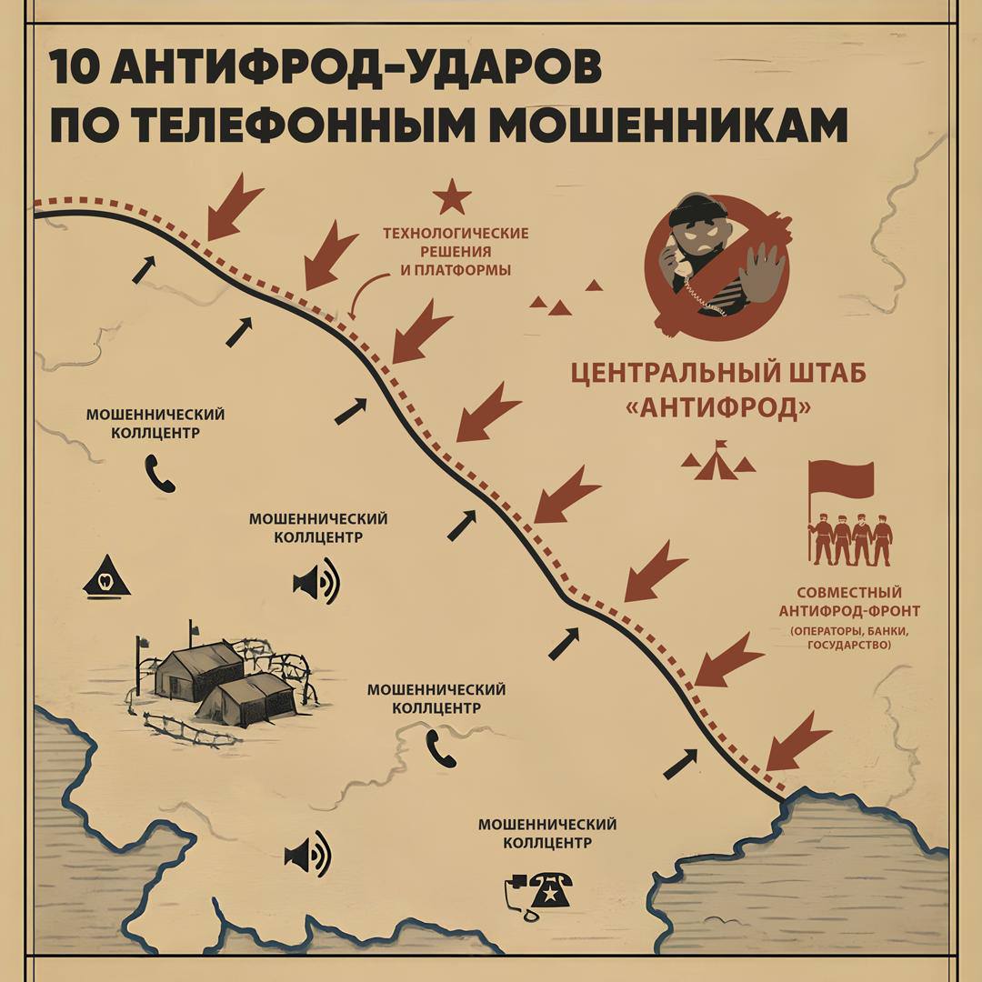 Представители Государственной Думы, Совета Федерации, Министерства цифрового развития, Центрального банка, Министерства внутренних дел, ведущих банков и крупных телефонных операторов соберутся в Т-Дворе в Санкт-Петербурге, чтобы обсудить окончательную стратегию борьбы с телефонным мошенничеством, в том числе и «10 решающих антифрод-ударов» по злоумышленникам. Обсуждение состоится 18 июня в ходе деловой сессии, озаглавленной «Единый фронт: год коренного перелома в борьбе с мошенничеством». Организаторы мероприятия отмечают, что представители рынка представят финальную стратегию противодействия мошенникам, которая будет включать 10 ключевых мер по защите от телефонного мошенничества. Участники сессии также подробно разберут достигнутые результаты в борьбе с мошенническими действиями и выявят уязвимые места, через которые вредоносные звонки могут достигать пользователей. На специальную сессию приглашены Вован и Лексус, которые поделятся с присутствующими своим опытом взаимодействия с мошенниками.
