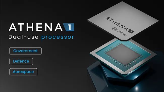 SiPearl представила Athena1 первый европейский процессор претендующий на статус суверенного Чип построен на архитектуре ARM Neoverse V1 2020 года и будет выпускаться в конфигурациях от 16 до 80 ядер Процессор содержит 61 млрд транзисторов поддерживает DDR5 и до 104 линий PCIe 5 0 Выпускать его будут на фабриках TSMC по техпроцессу N6 позже компания хочет перенести производство в Европу Athena1 создан на базе предшественника Rhea но получил встроенные механизмы криптографии и защиты для применения в госсекторе и аэрокосмической сфере В отличие от Rhea новинка лишена HBM памяти и рассчитана только на DDR5 Выход Athena1 ожидается не раньше второй половины 2027 года