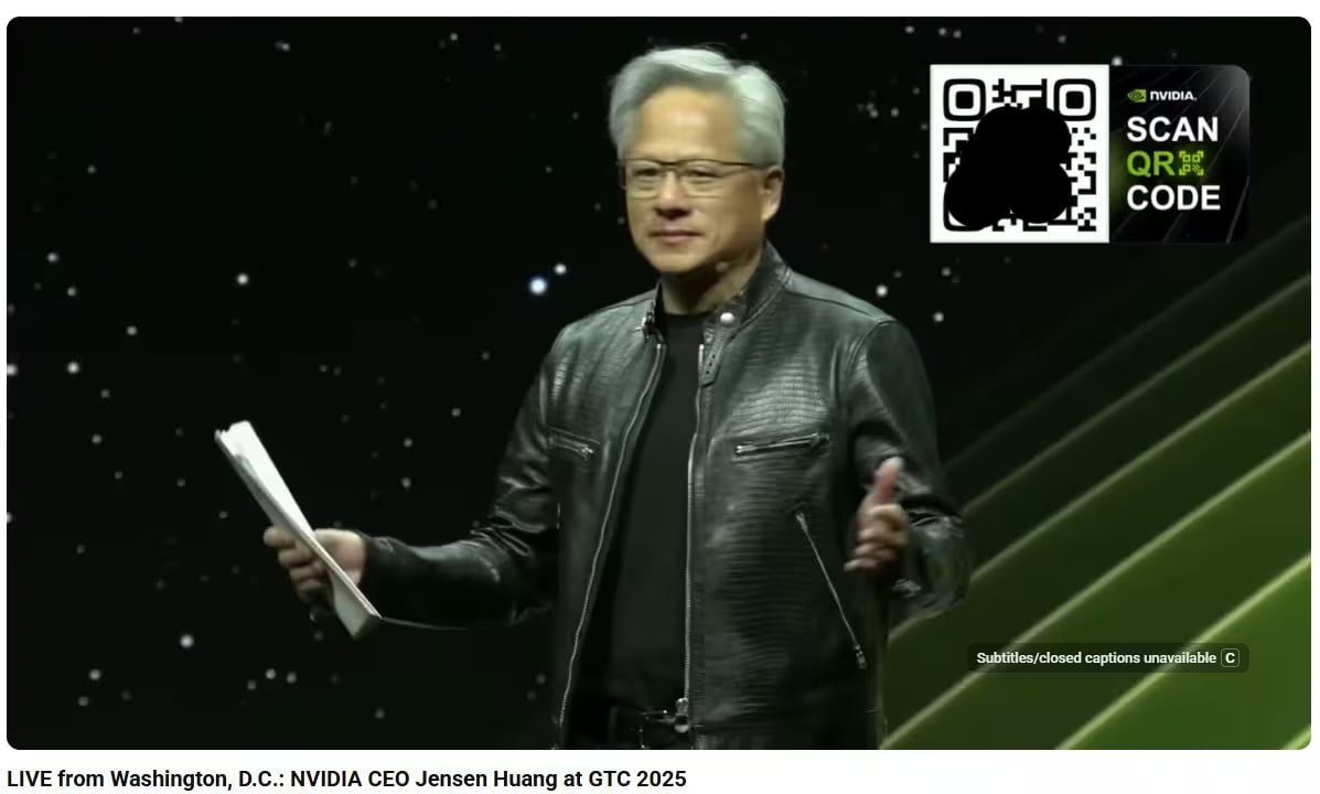 Фейковая трансляция Nvidia GTC DC собрала почти в 10 раз больше зрителей чем оригинальная Мероприятие посвящённое продукции компании для ИИ которое прошло вчера транслировали не только на YouTube но и в X Только в бывшем твиттере это делали мошенники с участием дип фейка главы Nvidia Дженсена Хуанга Лже трансляция в пике собрала почти 100 000 зрителей тогда как настоящую в тот же момент смотрело лишь 12 000 На экране появился QR код который нужно было отсканировать чтобы отправить напрямую компании криптовалюту в рамках некоего проекта крипто распределения Мой Компьютер