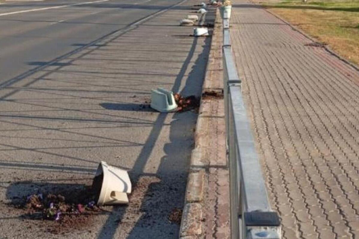 В центре Архангельска вандалы повредили цветочные клумбы В воскресенье утром на Троицком проспекте были обнаружены разгромленные клумбы и вазоны у Доски почёта